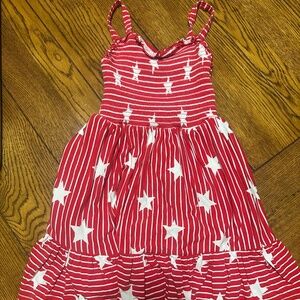 LITTLE SLEEPIES DRESS: STARS & STRIPES (Size 3T)